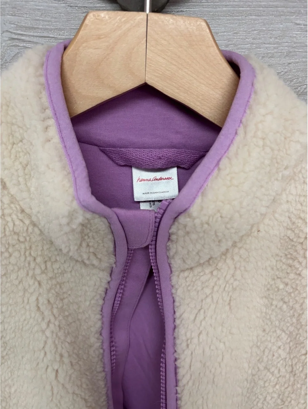 * | Hanna Andersson | vest. Size 12.